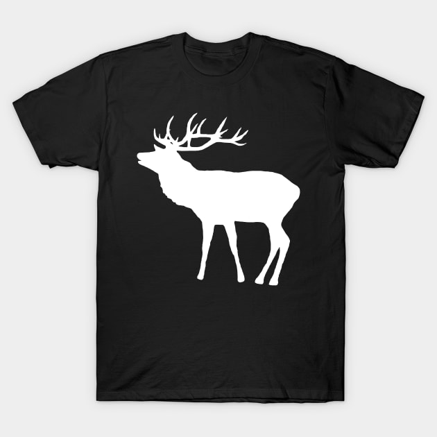 deer, stag, animal, antler, hunting, hunter T-Shirt by rh_naturestyles